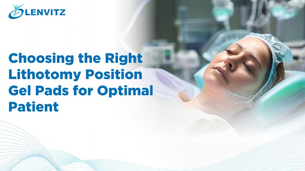 Right Lithotomy Position Gel Pads for Patient